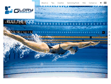 Tablet Screenshot of gloryswimshop.com